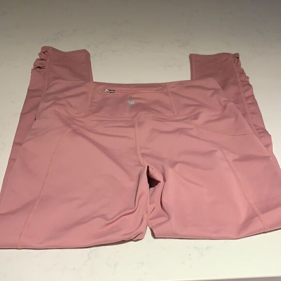 🆕FREE PEOPLE High Rise 7/8 You’re A Peach Leggings- Fireside M - Picture 8 of 8